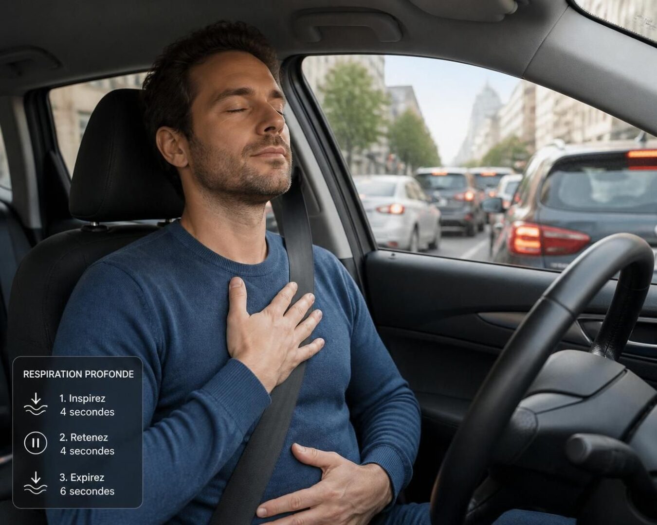 Comment respirer pour faire baisser l’angoisse en conduite (technique simple en 30 secondes) 1 découvrez une technique de respiration simple à réaliser en 30 secondes pour réduire rapidement l'angoisse au volant et retrouver sérénité en conduisant.