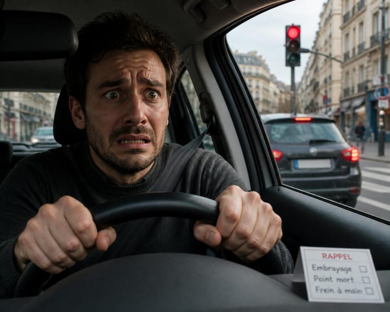 découvrez un plan complet alliant techniques de conduite et astuces mentales pour surmonter la peur de caler et aborder les feux rouges en toute confiance.